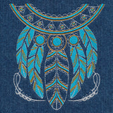 Western Feathers Pocket