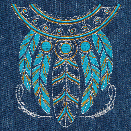 Western Feathers Pocket