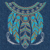 Western Feathers Pocket