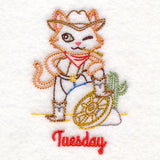Cowboy Cat on Tuesday (Vintage)