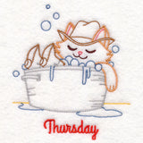 Cowboy Cat on Thursday (Vintage)