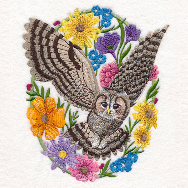 Woodland Whimsy Owl Oval