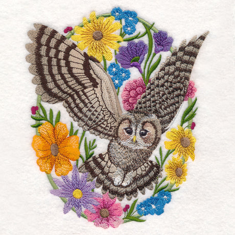 Woodland Whimsy Owl Oval