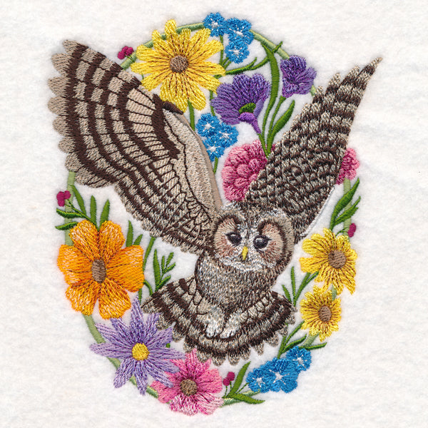 Woodland Whimsy Owl Oval