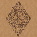 Western Diamond (Trapunto)