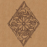 Western Diamond (Trapunto)