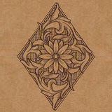 Western Diamond (Trapunto)