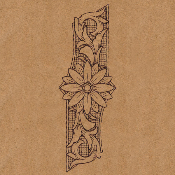 Western Spray (Trapunto)