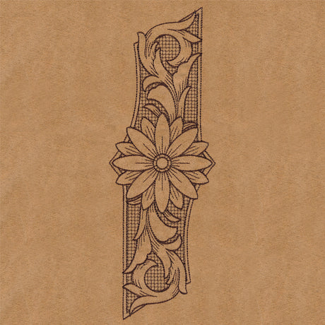 Western Spray (Trapunto)