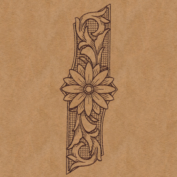 Western Spray (Trapunto)