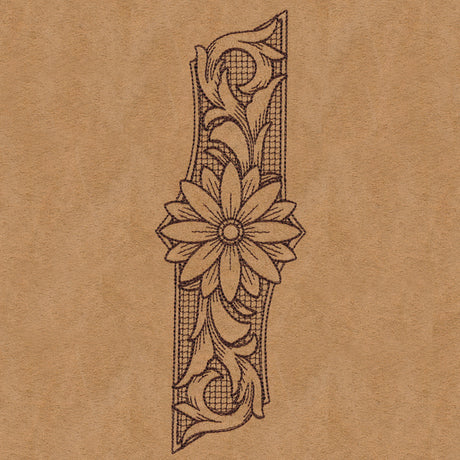 Western Spray (Trapunto)