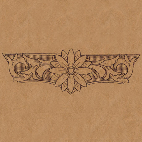 Western Border (Trapunto)