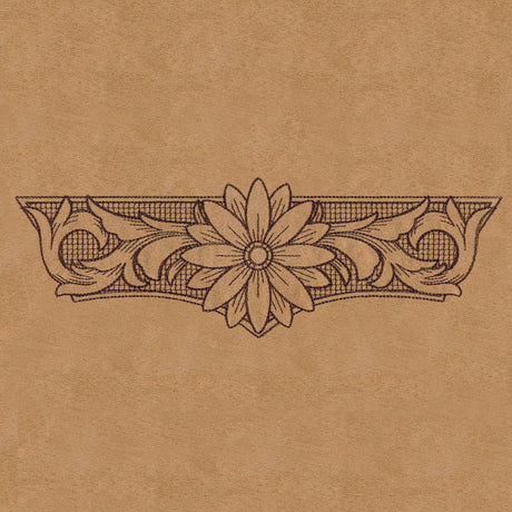 Western Border (Trapunto)