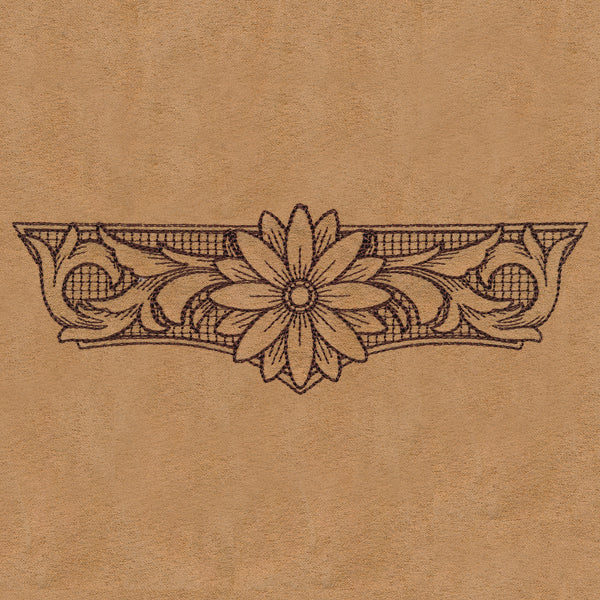 Western Border (Trapunto)