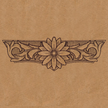 Western Border (Trapunto)