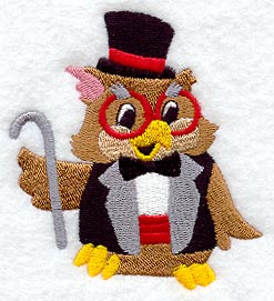 Top Hat Oliver the Owl