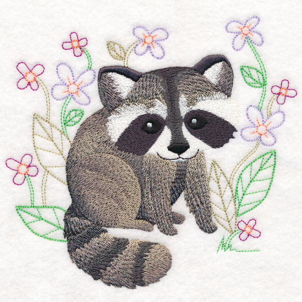 Baby Woodland Animals - Raccoon
