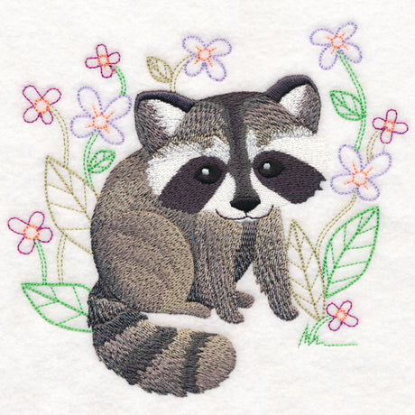 Baby Woodland Animals - Raccoon