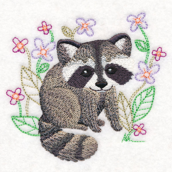 Baby Woodland Animals - Raccoon