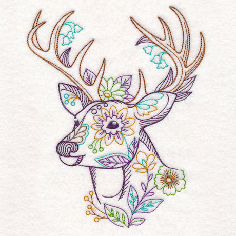 Forest Flower Buck (Vintage)