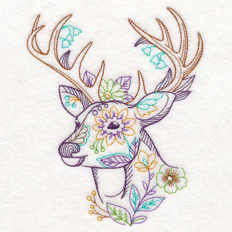 Forest Flower Buck (Vintage)
