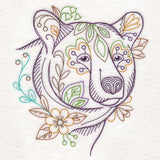 Forest Flower Bear (Vintage)