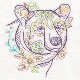 Forest Flower Bear (Vintage)