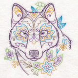 Forest Flower Wolf (Vintage)