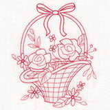 Nostalgic Nature - Basket (Redwork)