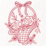Nostalgic Nature - Basket (Redwork)