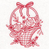 Nostalgic Nature - Basket (Redwork)