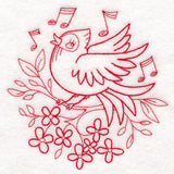 Nostalgic Nature - Songbird (Redwork)