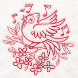 Nostalgic Nature - Songbird (Redwork)
