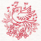 Nostalgic Nature - Songbird (Redwork)