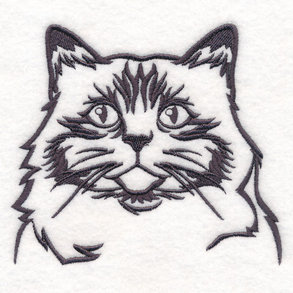 Birman Cat Silhouette