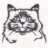 Birman Cat Silhouette