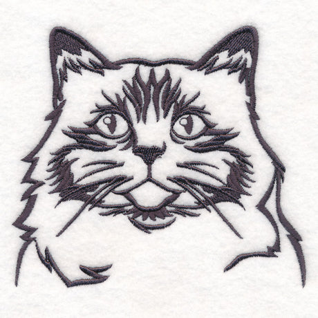 Birman Cat Silhouette