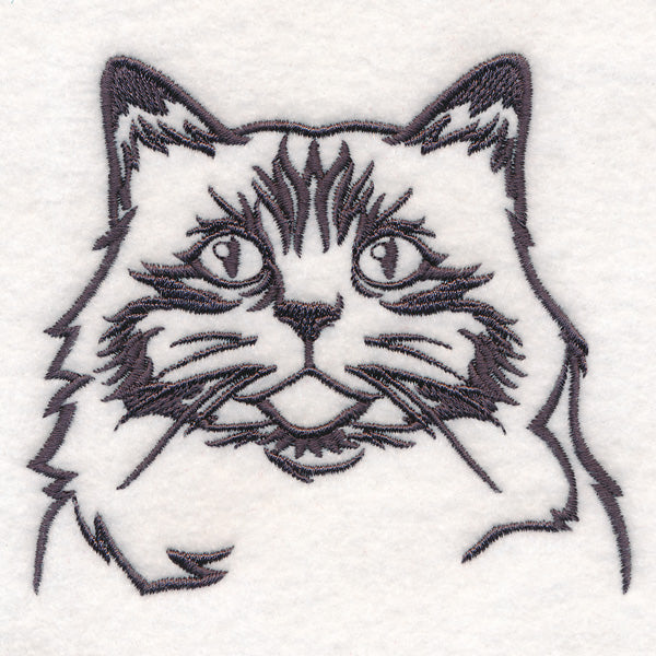 Birman Cat Silhouette