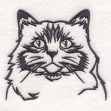 Birman Cat Silhouette