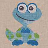 Wide-Eyed Baby Boy Dinosaur (Cross Stitch)