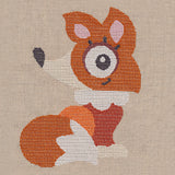 Wide-Eyed Baby Girl Fox (Cross Stitch)