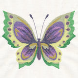 Violet Butterfly in Watercolor (Cross Stitch)