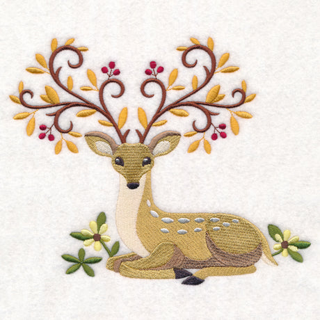 Autumn Elegance Deer