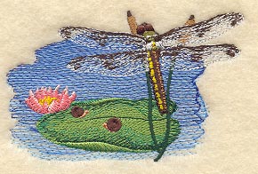 Dragonfly on Cattail