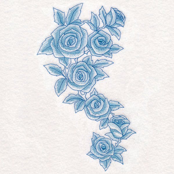 Ethereal Rose Cascade