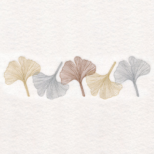 Graceful Gingko Border