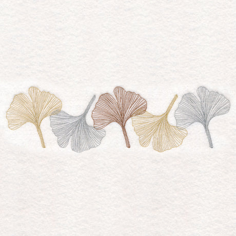 Graceful Gingko Border
