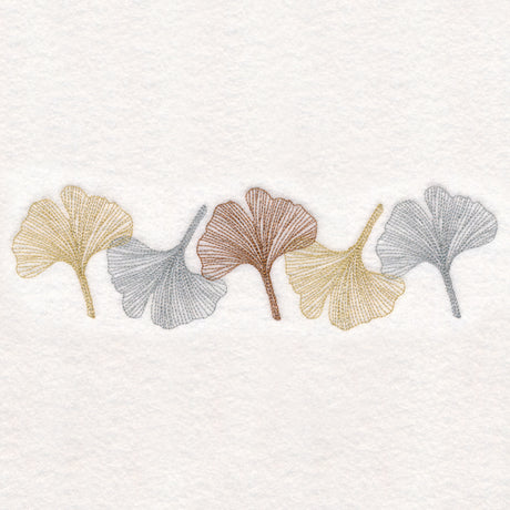 Graceful Gingko Border
