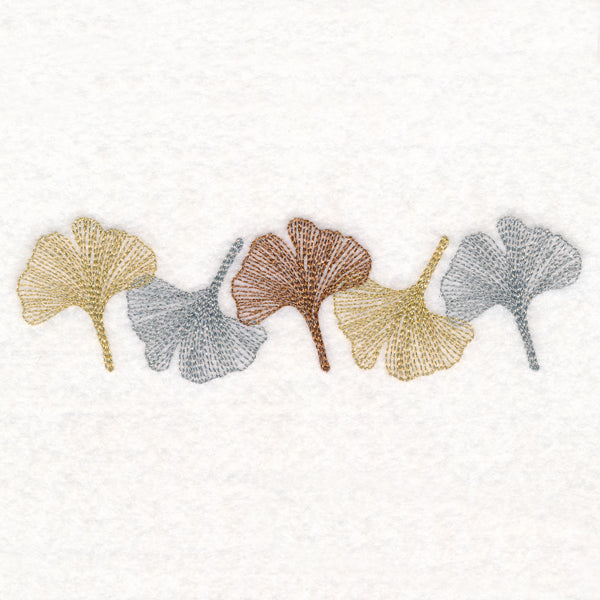 Graceful Gingko Border