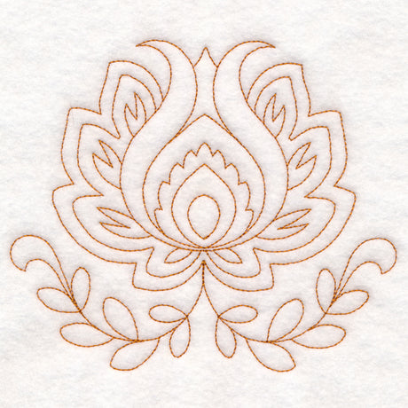 Airy Folk Flower (Vintage)